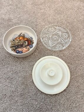 Set of 3 trinket dishes